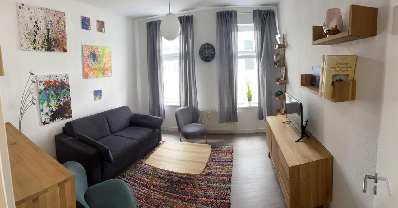 Ruhige Ferienwohnung 罗斯托克 外观 照片